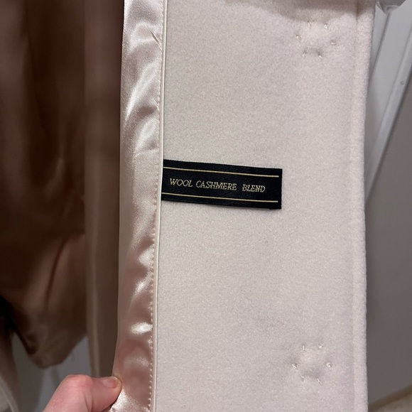 𝅺Jacques Vert Cream Wool Blend  Coat - Picture 6 of 8